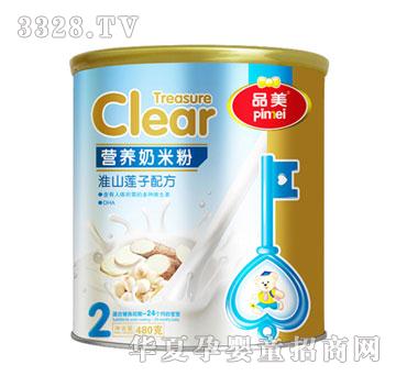 品美淮山莲子配方奶米粉2段