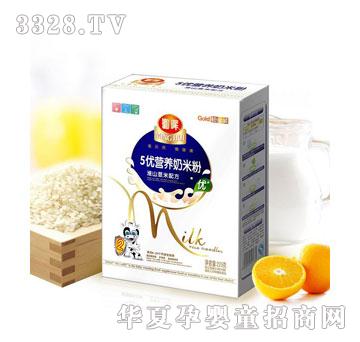 铭晖5优淮山薏米奶米粉盒装