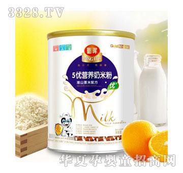 铭晖5优淮山薏米奶米粉听装