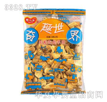 婴儿乐100g奇趣世界交通工具饼干（3-12周岁）
