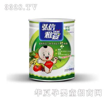 弘信稚爱多维果蔬10味草本配方奶米粉