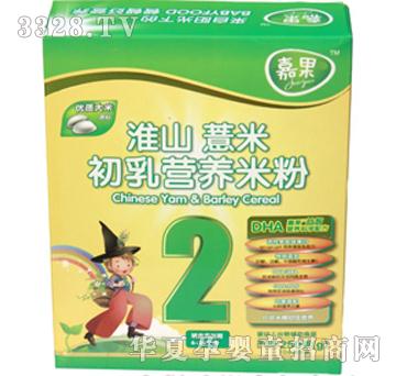 嘉果淮山薏米初乳营养米粉