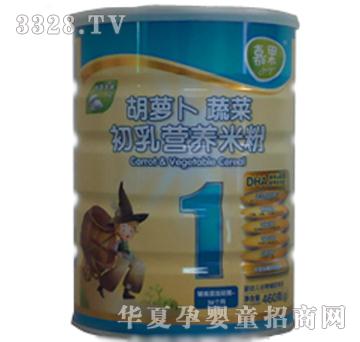 嘉果胡萝卜蔬菜初乳营养米粉