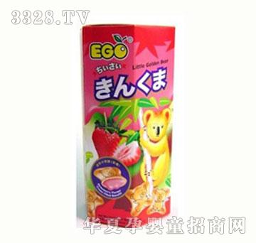 伊香迷你小熊草莓饼干