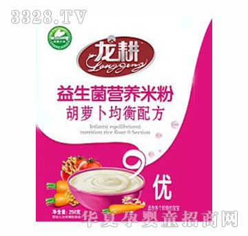 龙耕婴幼儿胡萝卜配方益生菌米粉