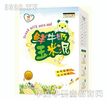 丽丰宝贝鲜牛奶玉米泥