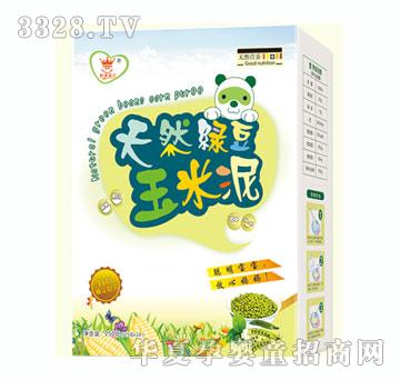 丽丰宝贝天然绿豆玉米泥