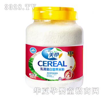 美伊乳清蛋白营养米粉罐装