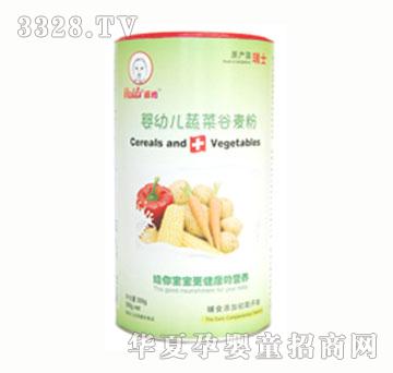 孩地蔬菜谷麦粉