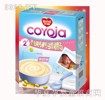 聪幼佳铁锌钙润肠羊奶胚芽米粉