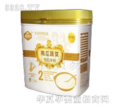 雅因乐南瓜蔬菜有机米粉(2段)