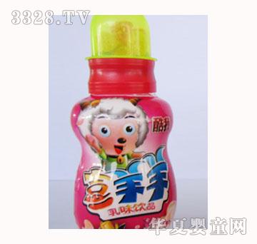 喜羊羊乳品红色装