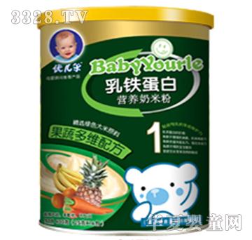 优儿乐乳果蔬多维奶米粉
