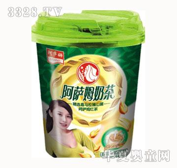 阿萨姆绿盖茶味固体牛奶饮料