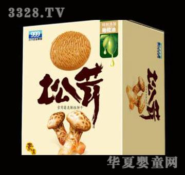三九松茸食用菌类酥性饼干750g(30包)