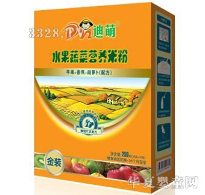 迪萌250g（苹果+香蕉+胡萝卜）营养米粉