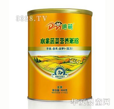 迪萌508g（苹果+香蕉+胡萝卜）营养米粉