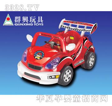 群兴雷速车王电动童车