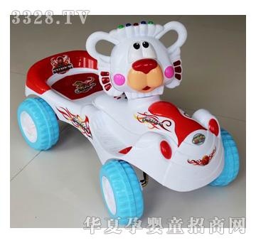 海之宝遥控电瓶车（狮头）车身轮子带灯光
