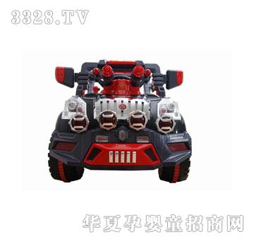 贝勒821黑色双电机电动车