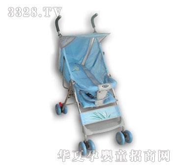 小贝乐儿童伞柄车T-116蓝色