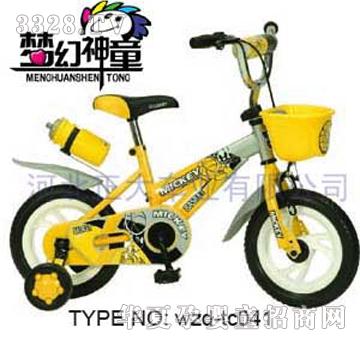 梦幻神童米奇系列儿童自行车wzd-tc041