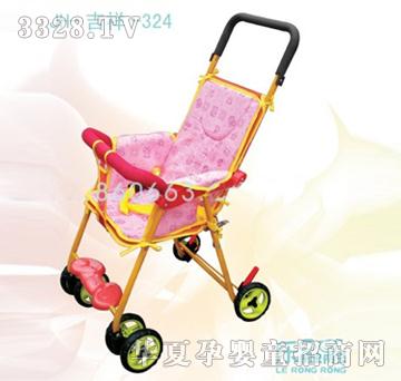 乐融融仿藤儿童推车