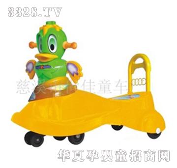 世佳黄色卡通扭扭车