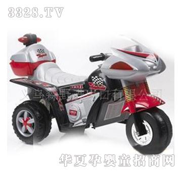 好孩子红色电动摩托车