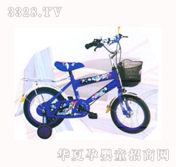 益良儿童自行车蓝色车身