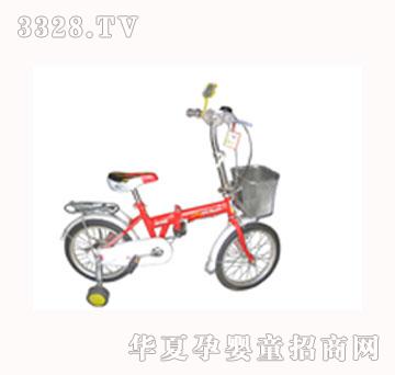 益良折叠童车红架白链罩