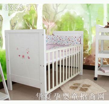 康婴贝KC-327-W婴儿床