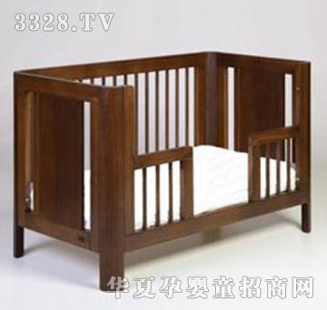 特洛伊幼儿床护栏胡桃色