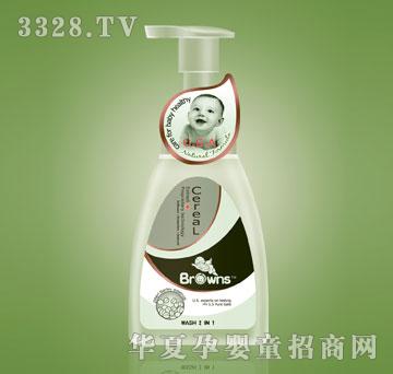 布朗博士婴儿泡泡洗发沐浴二合一