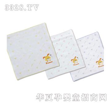 比卡诺婴儿纱布印花手帕3入
