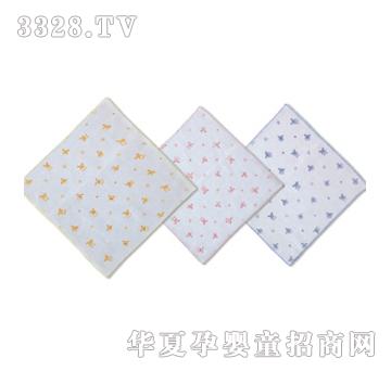 比卡诺婴儿纱布手帕3入