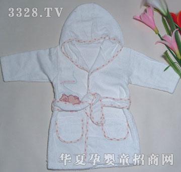 美因宝连帽浴袍M4020S-M-L