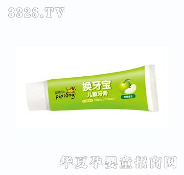 皮皮狗儿童换牙宝牙膏苹果香型（7-12岁）70g