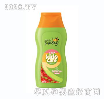 皮皮狗洗发沐浴二合一（香甜草莓）220ml