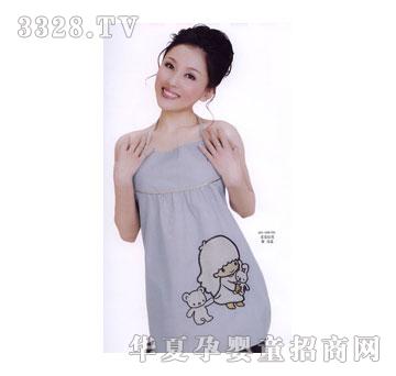 美因宝浅蓝色宝宝肚兜086795孕妇装