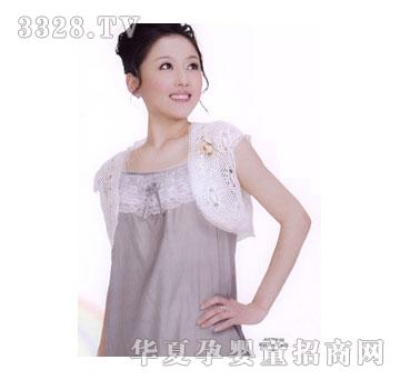 美因宝亮丽银纤维吊带孕妇装