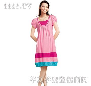 爱宝孕妇连衣裙61755