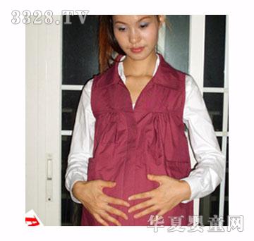 众康防辐服红色无袖