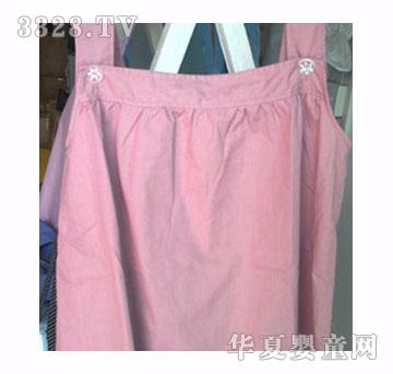 众康防辐服粉红吊带裙