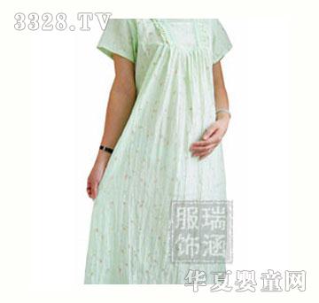 瑞涵孕妇装匹绣连衣裙QX-KX5LV