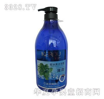 可柔薄荷冰凉爽肤沐浴露