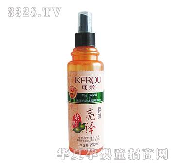 可柔茶籽保湿亮泽定型啫喱水
