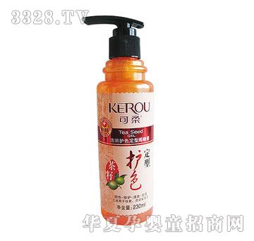 可柔茶籽清润护色定型啫喱膏