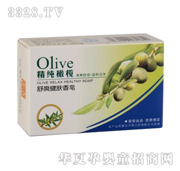 圣安精纯橄榄舒爽健肤香皂100g