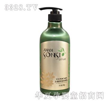 安安纯新金橄榄水嫩保湿润体乳300g
